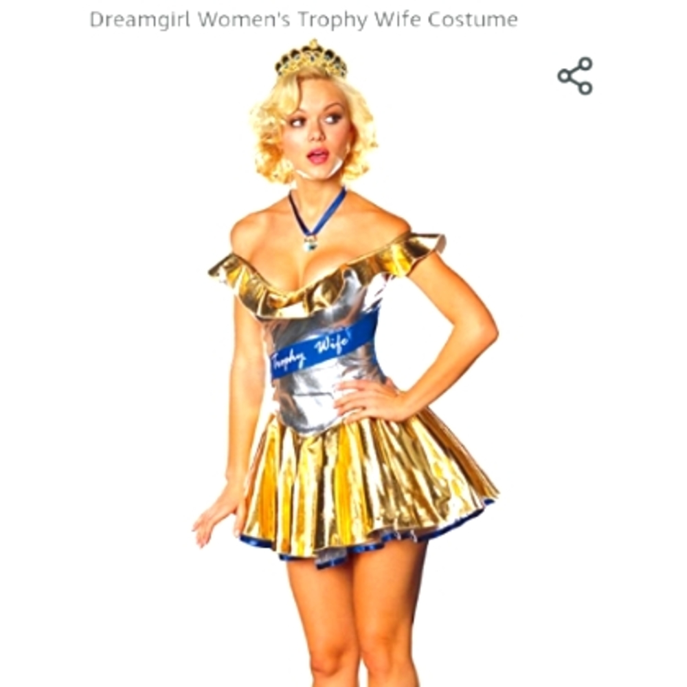 COPY - Dream girls trophy wife costume large